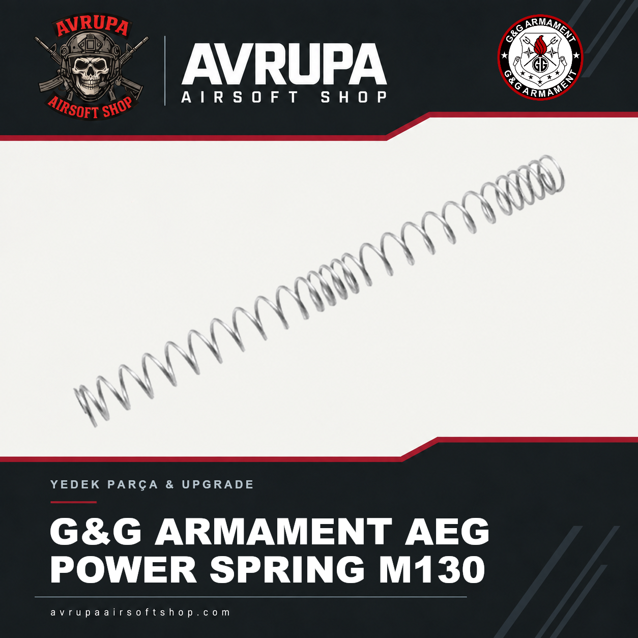 G&G ARMAMENT AEG POWER SPRING M130