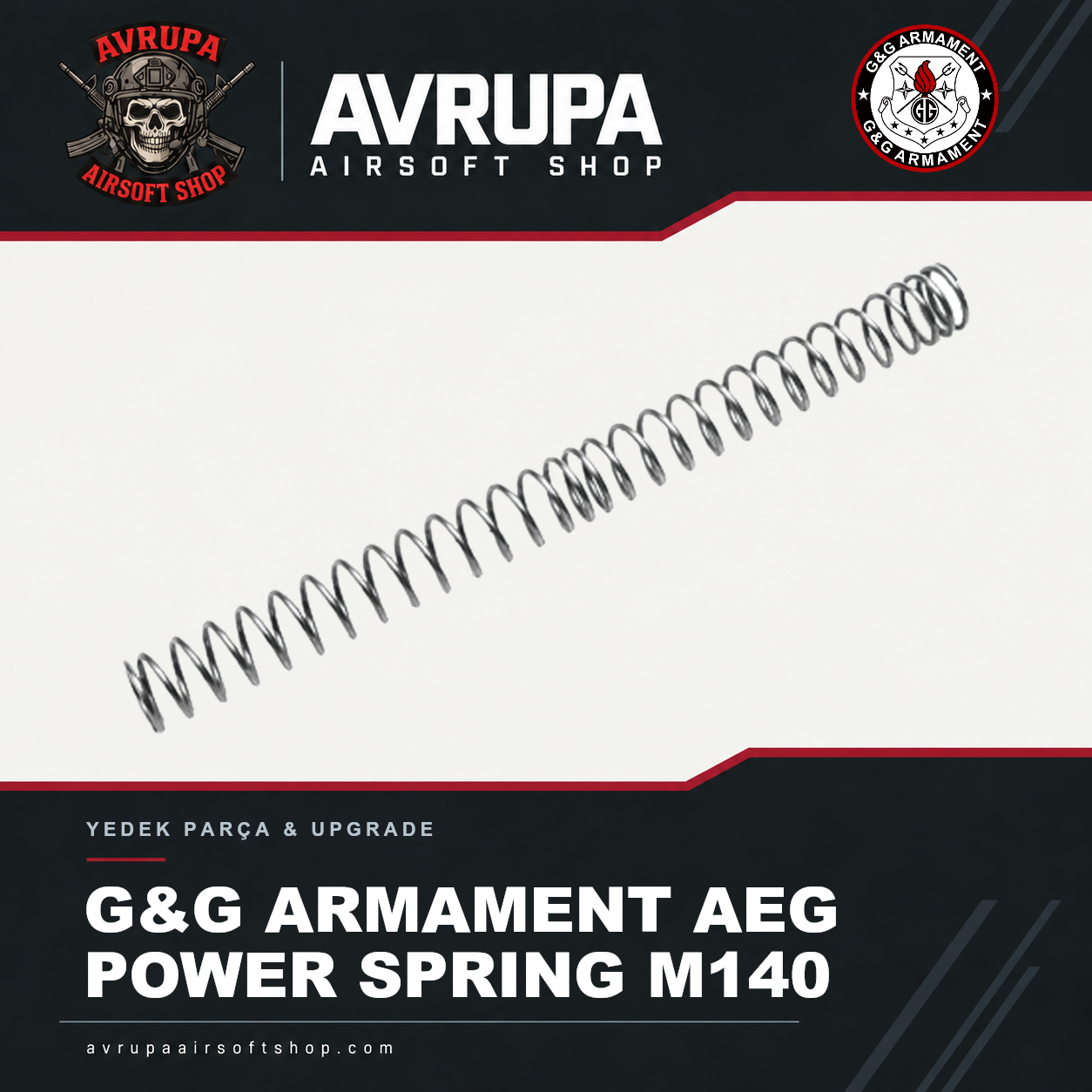 G&G ARMAMENT AEG POWER SPRING M140
