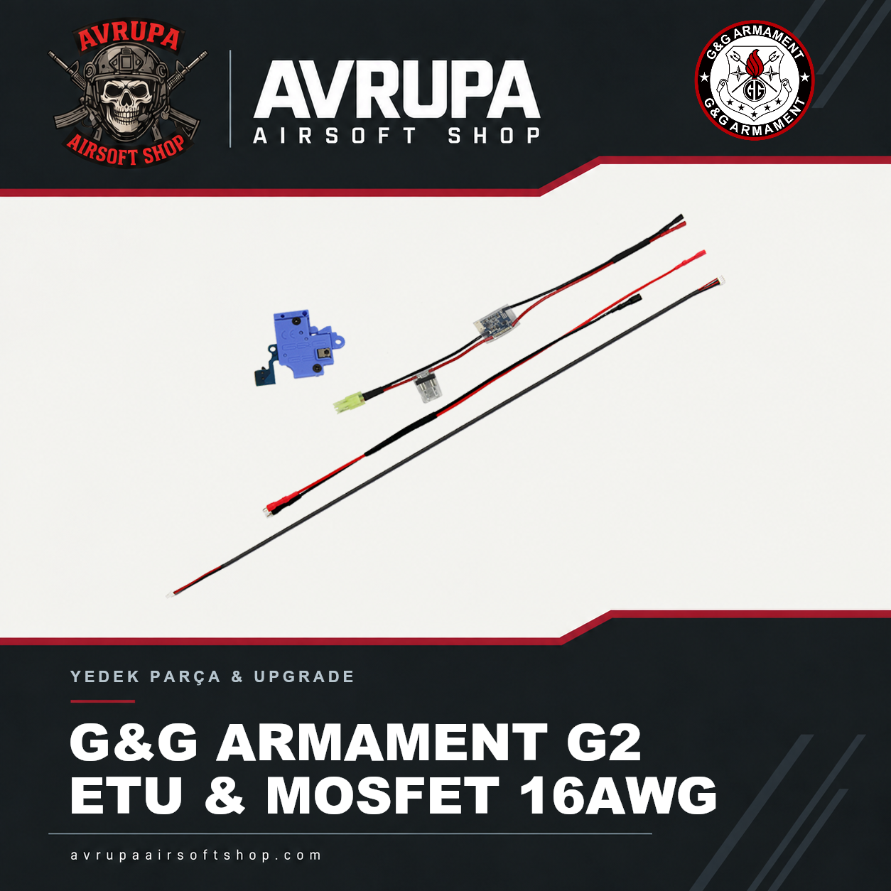 G&G ARMAMENT G2 ETU & MOSFET 16AWG