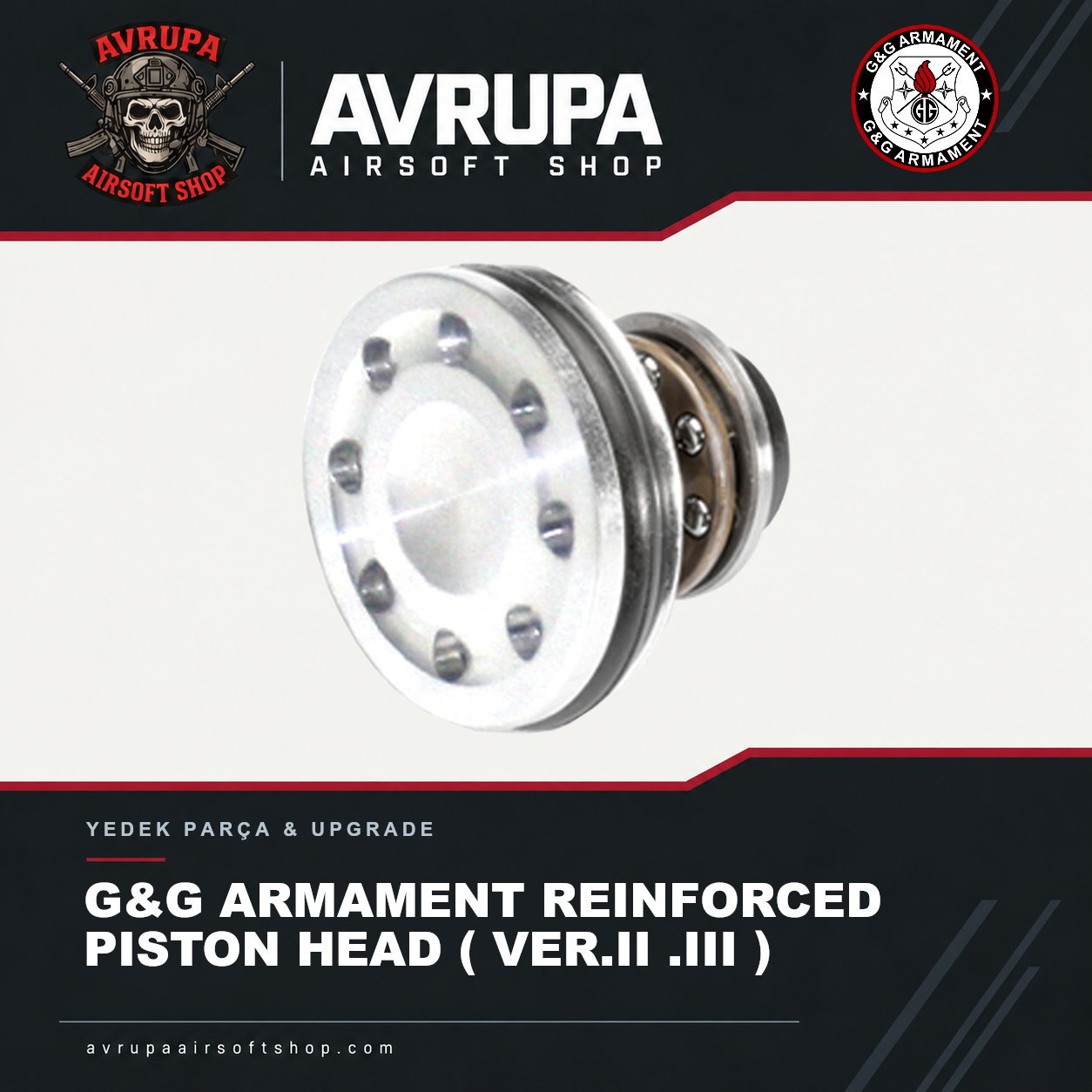 G&G ARMAMENT REINFORCED PISTON HEAD ( VER.II .III )