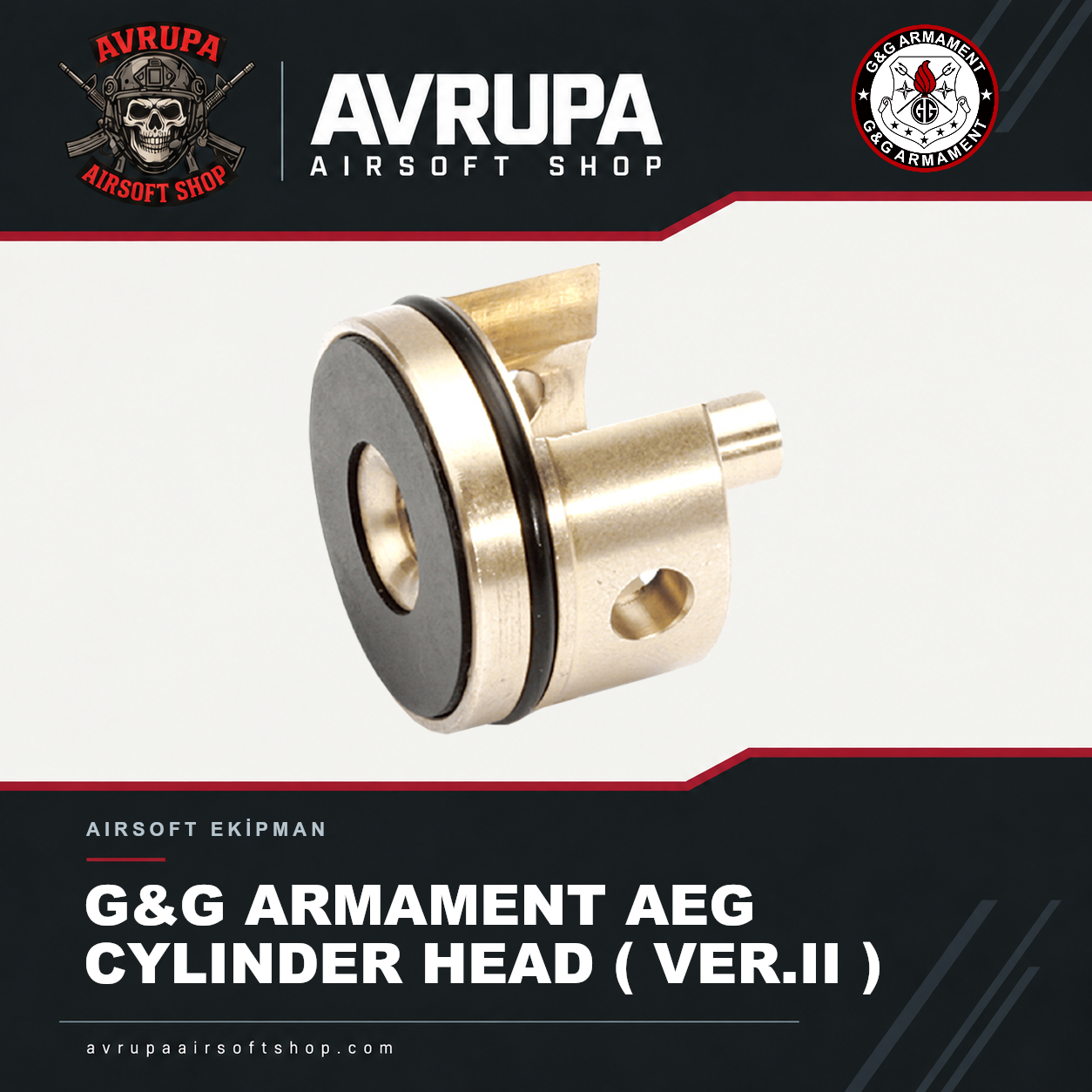 G&G ARMAMENT AEG CYLINDER HEAD ( VER.II )