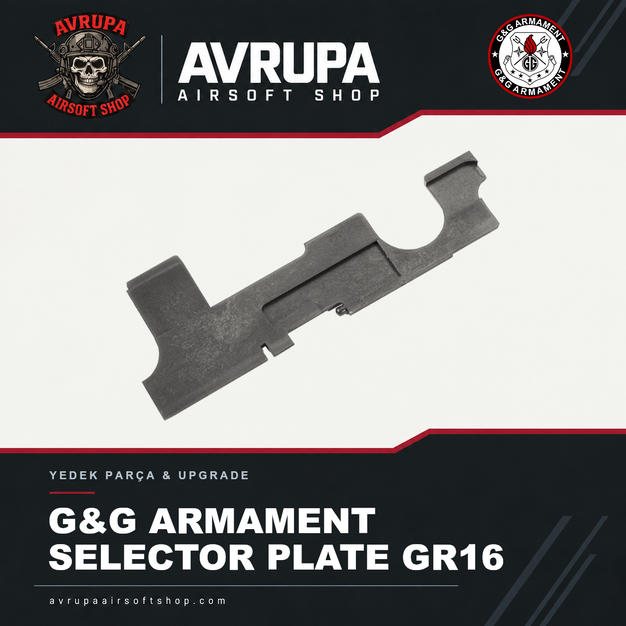G&G ARMAMENT SELECTOR PLATE GR16