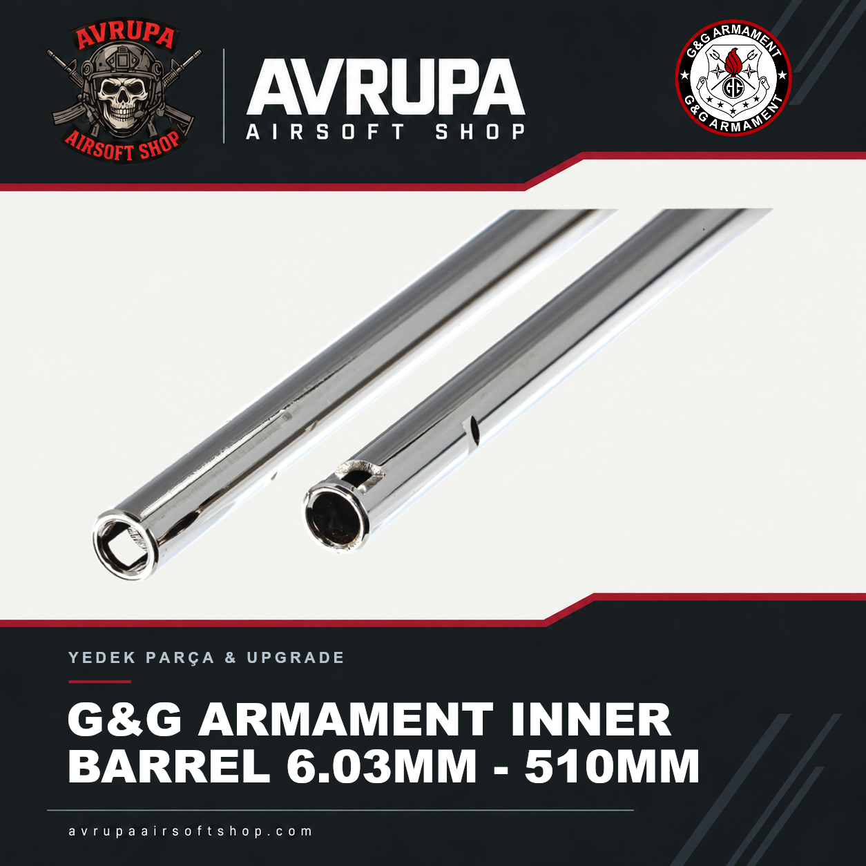 G&G ARMAMENT  INNER BARREL 6.03MM - 510MM