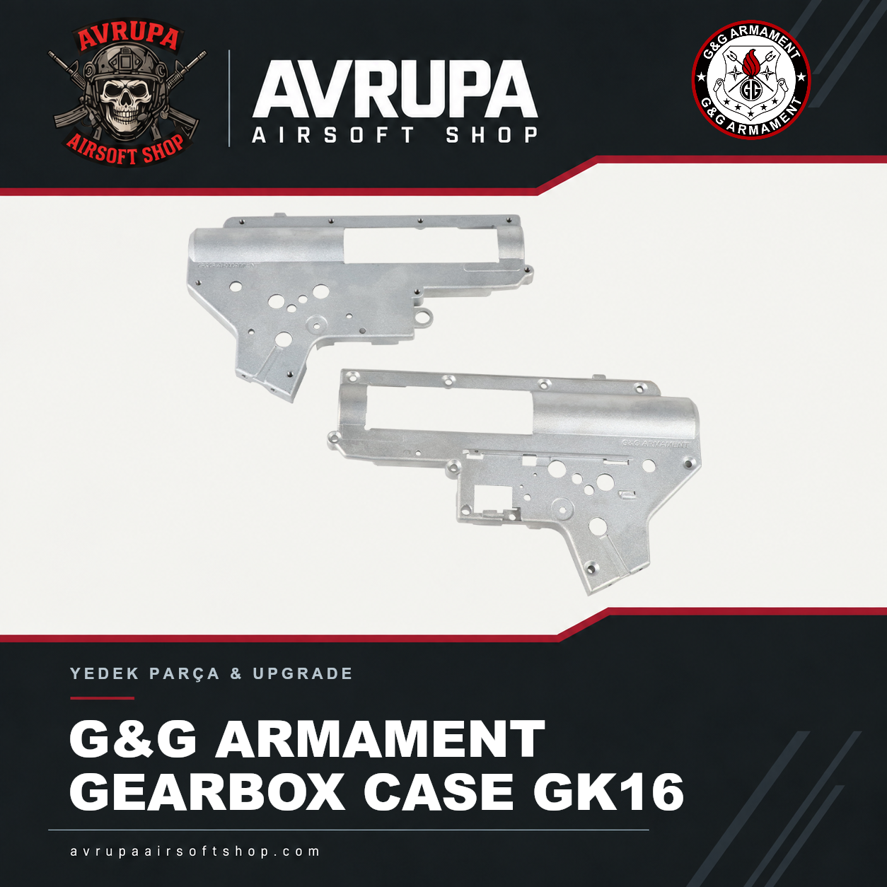 G&G ARMAMENT GEARBOX CASE GK16