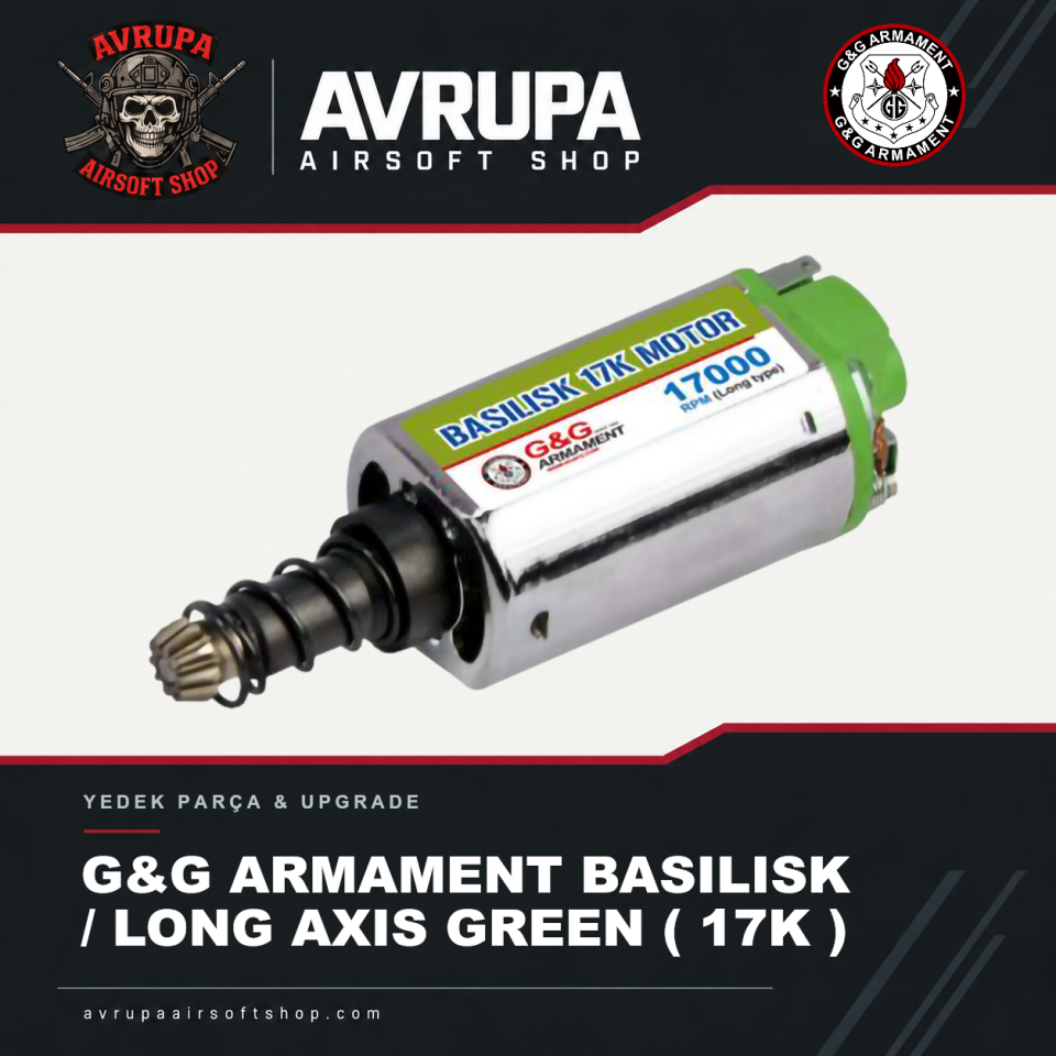 G&G ARMAMENT BASILISK / LONG AXIS GREEN ( 17K )