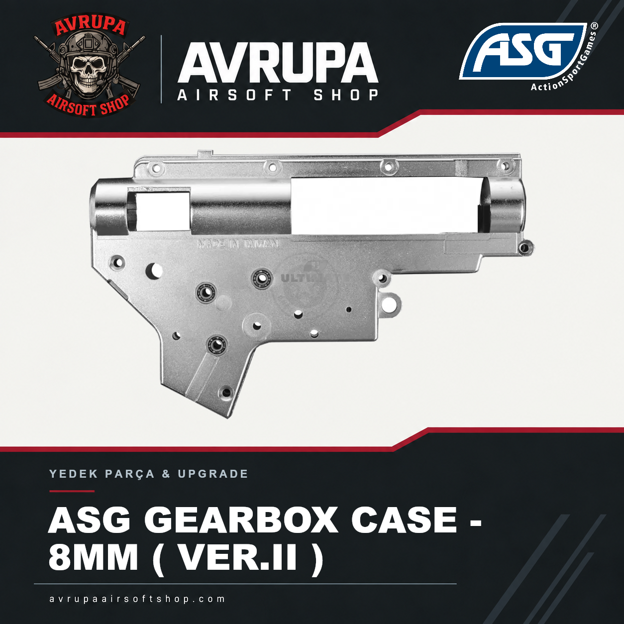 ASG GEARBOX CASE - 8MM ( VER.II )