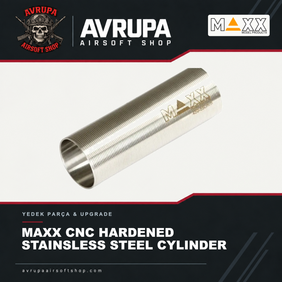 MAXX CNC HARDENED STAINSLESS STEEL CYLINDER