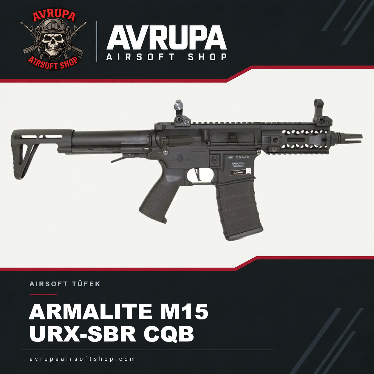 ARMALITE M15 URX-SBR CQB