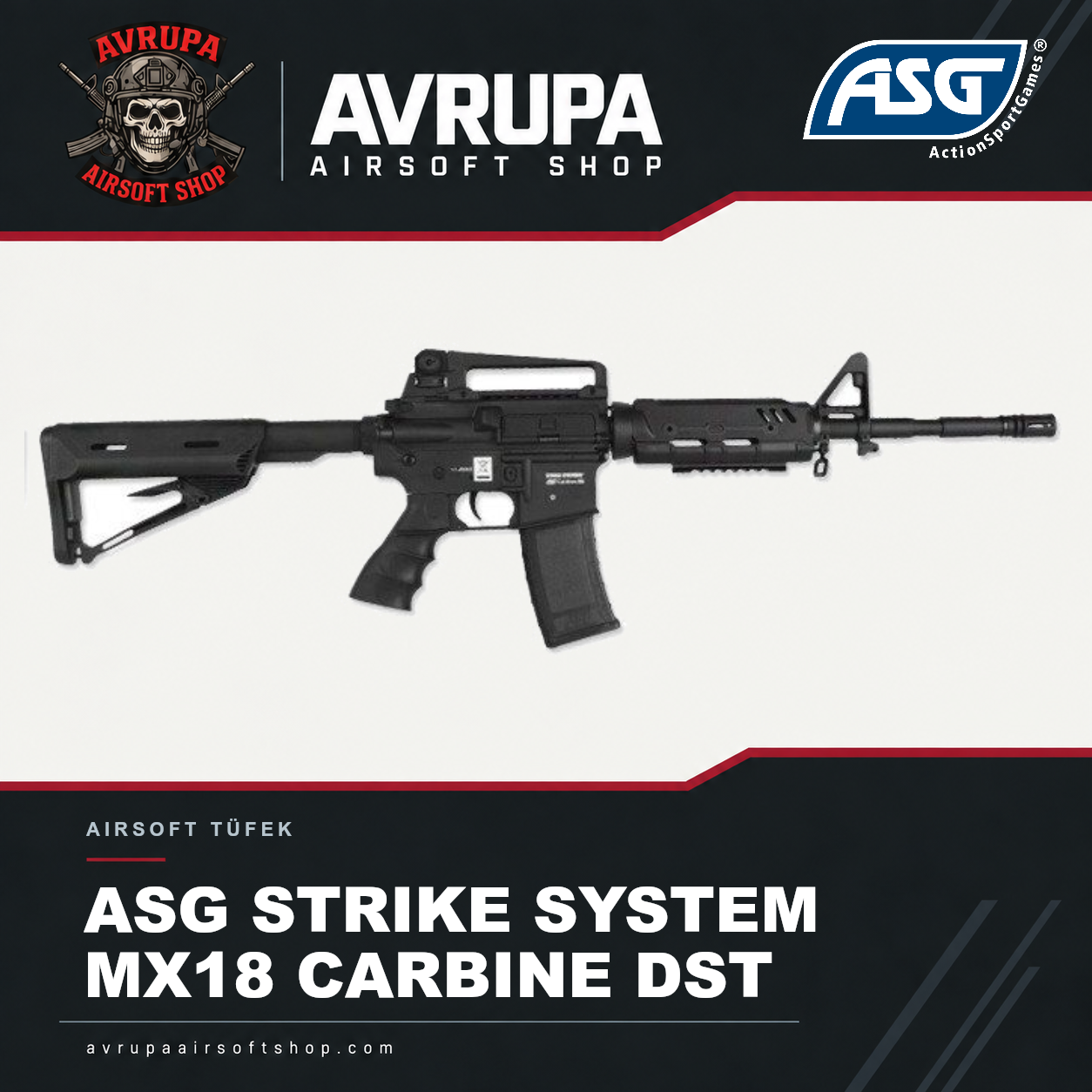 ASG STRIKE SYSTEM MX18 CARBINE DST