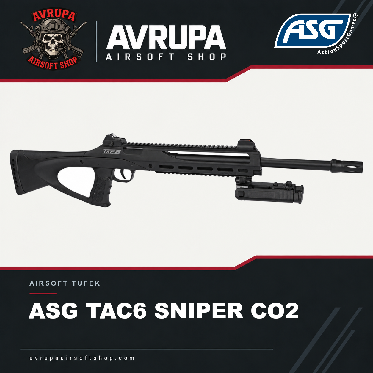 ASG TAC6 SNIPER CO2