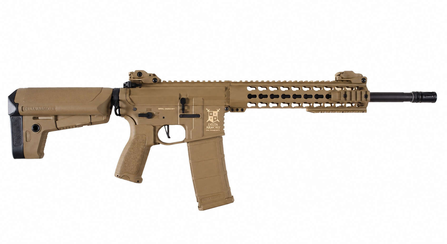 DELTA ARMORY M4 KEYMOD R15 10’’ CHARLIE DST