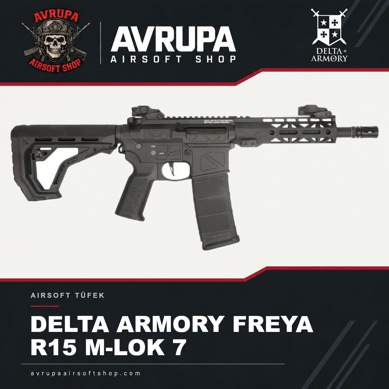 DELTA ARMORY FREYA R15 M-LOK 7