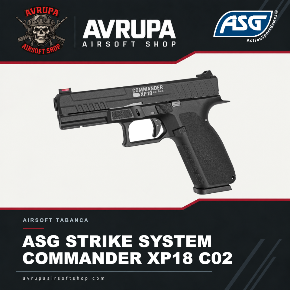 ASG STRIKE SYSTEM COMMANDER XP18 C02