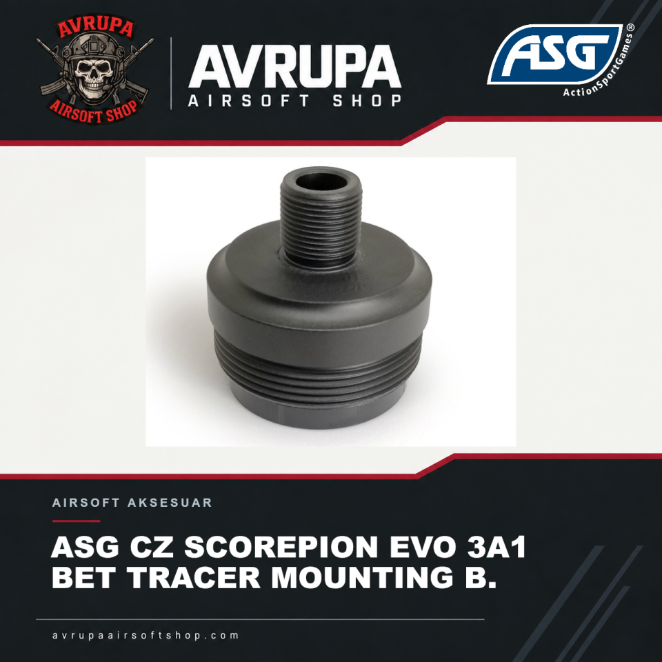 ASG CZ SCOREPION EVO 3A1 BET TRACER MOUNTING B.