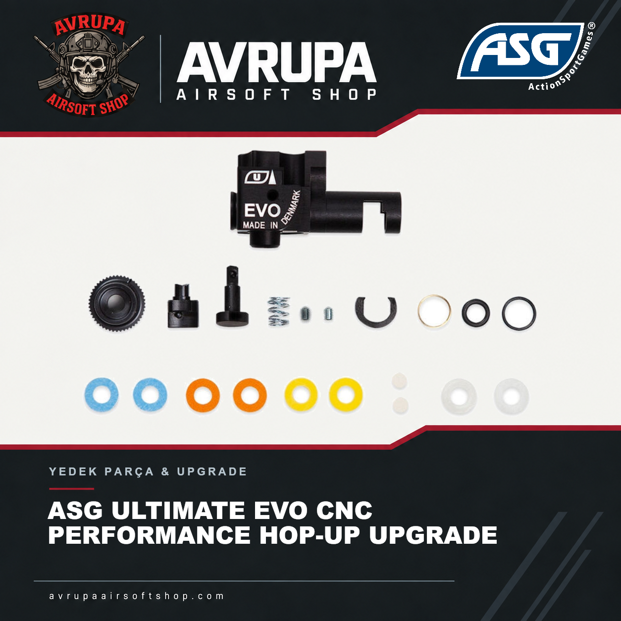ASG ULTIMATE EVO CNC PERFORMANCE HOP-UP UPGRADE