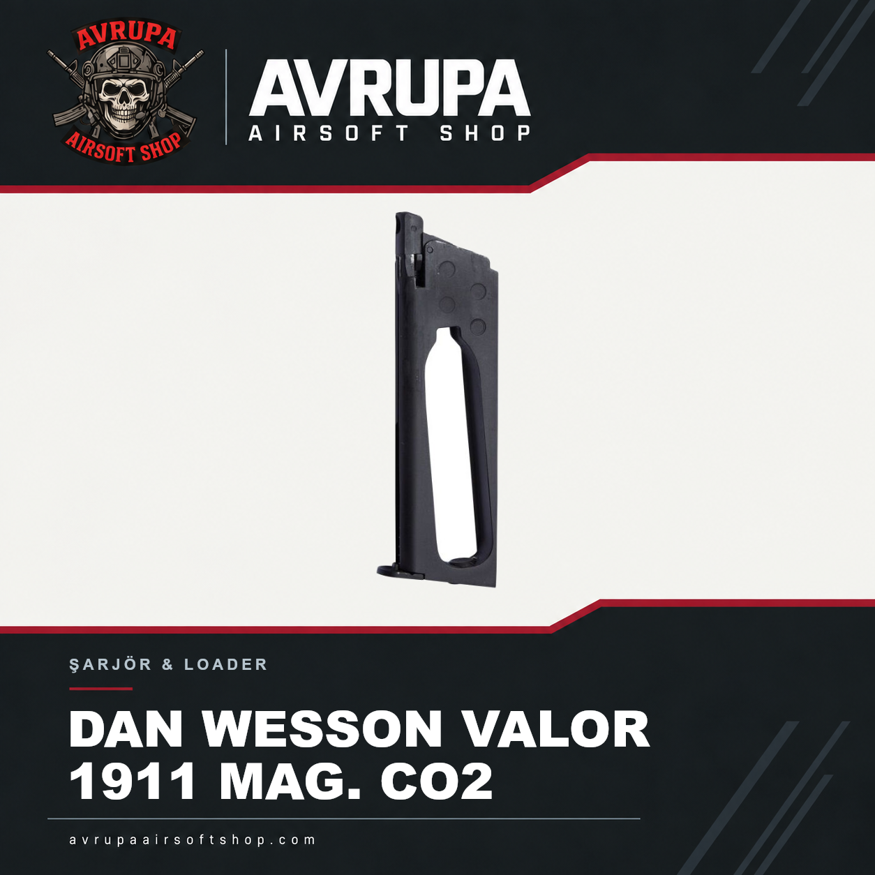 DAN WESSON VALOR 1911 MAG. CO2