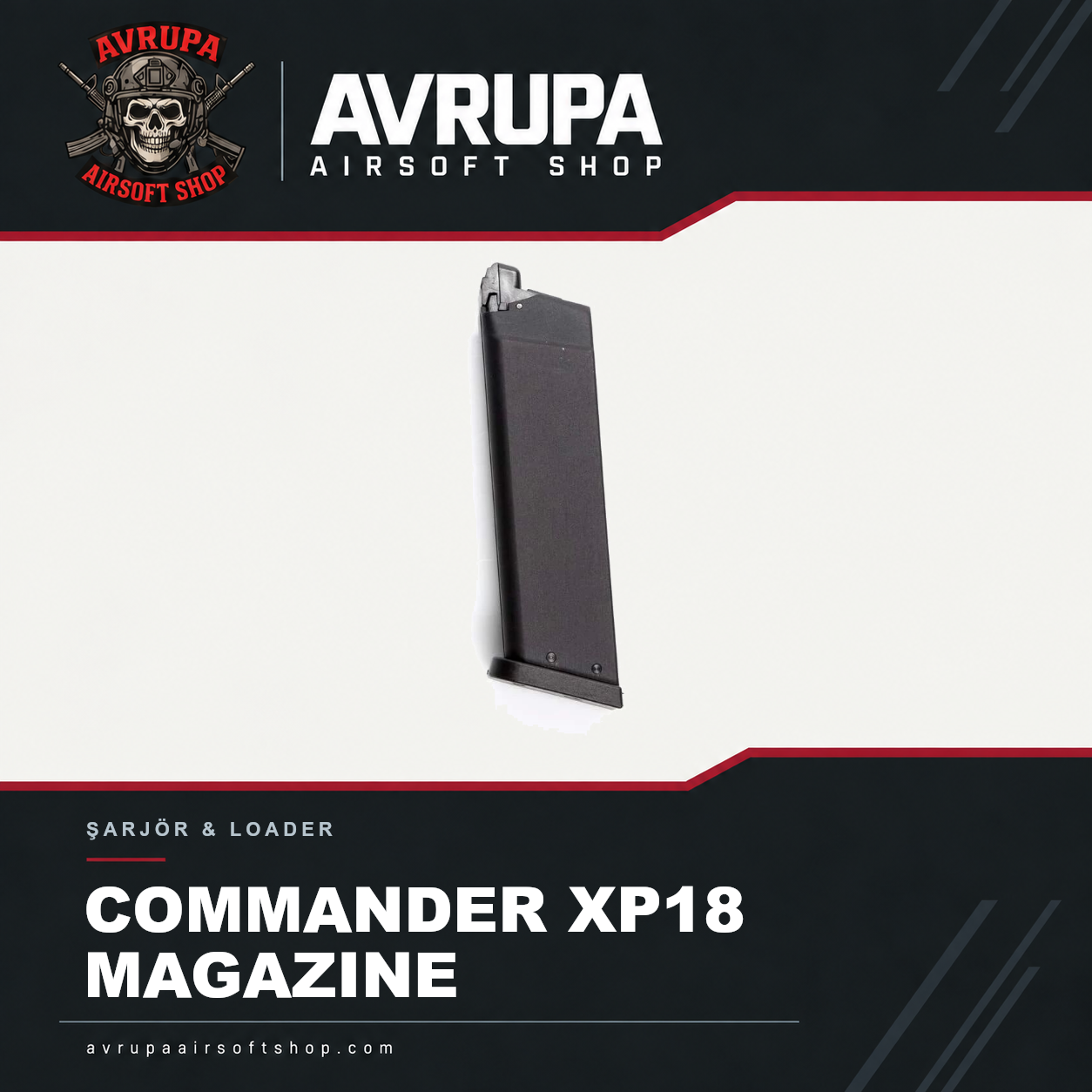 COMMANDER XP18 MAGAZINE