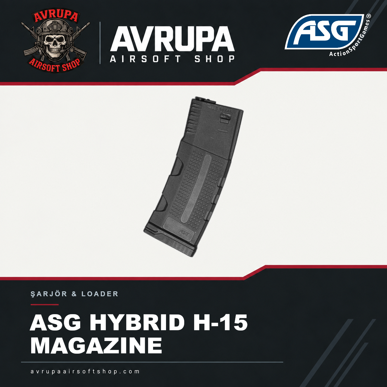 ASG HYBRID H-15 MAGAZINE