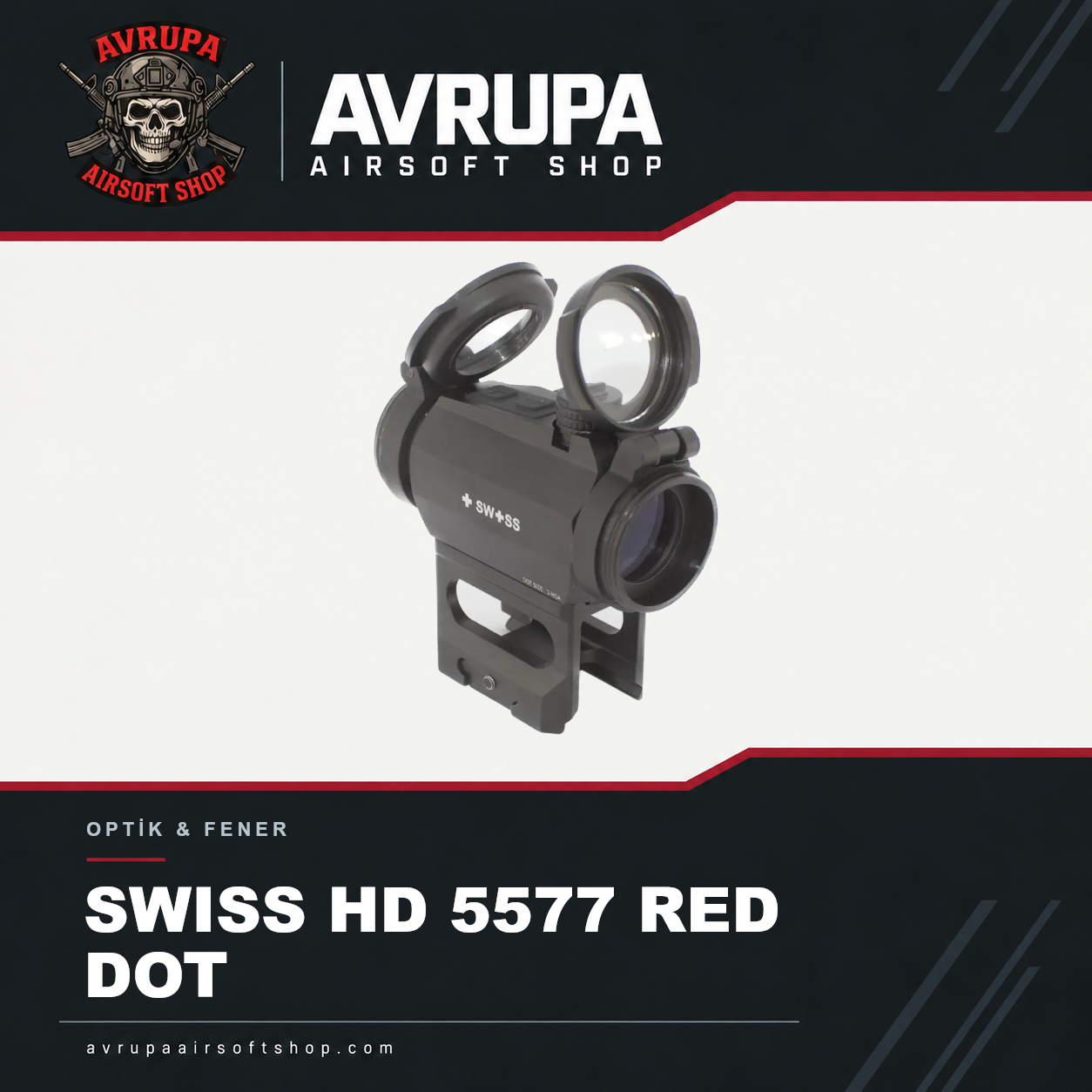 SWISS HD 5577 RED DOT