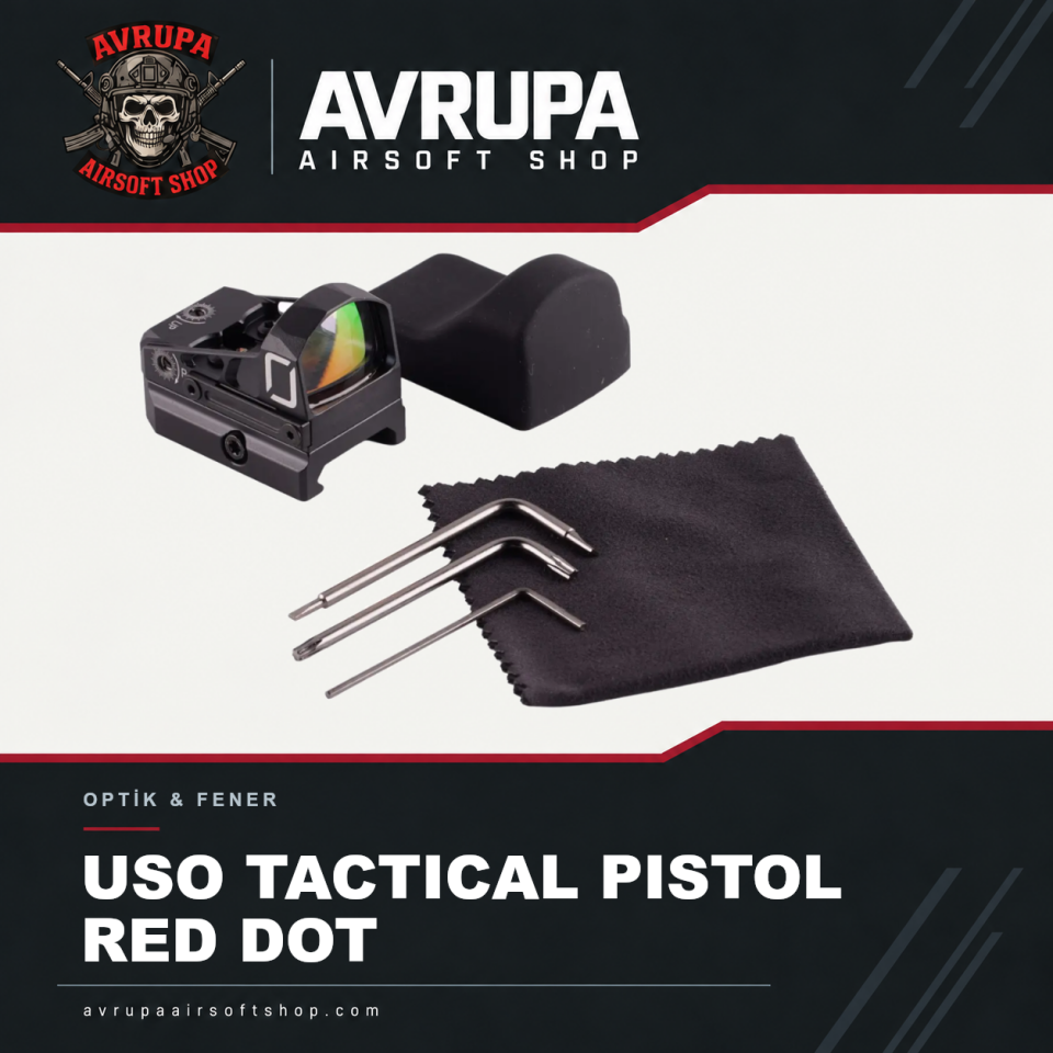 USO TACTICAL PISTOL RED DOT