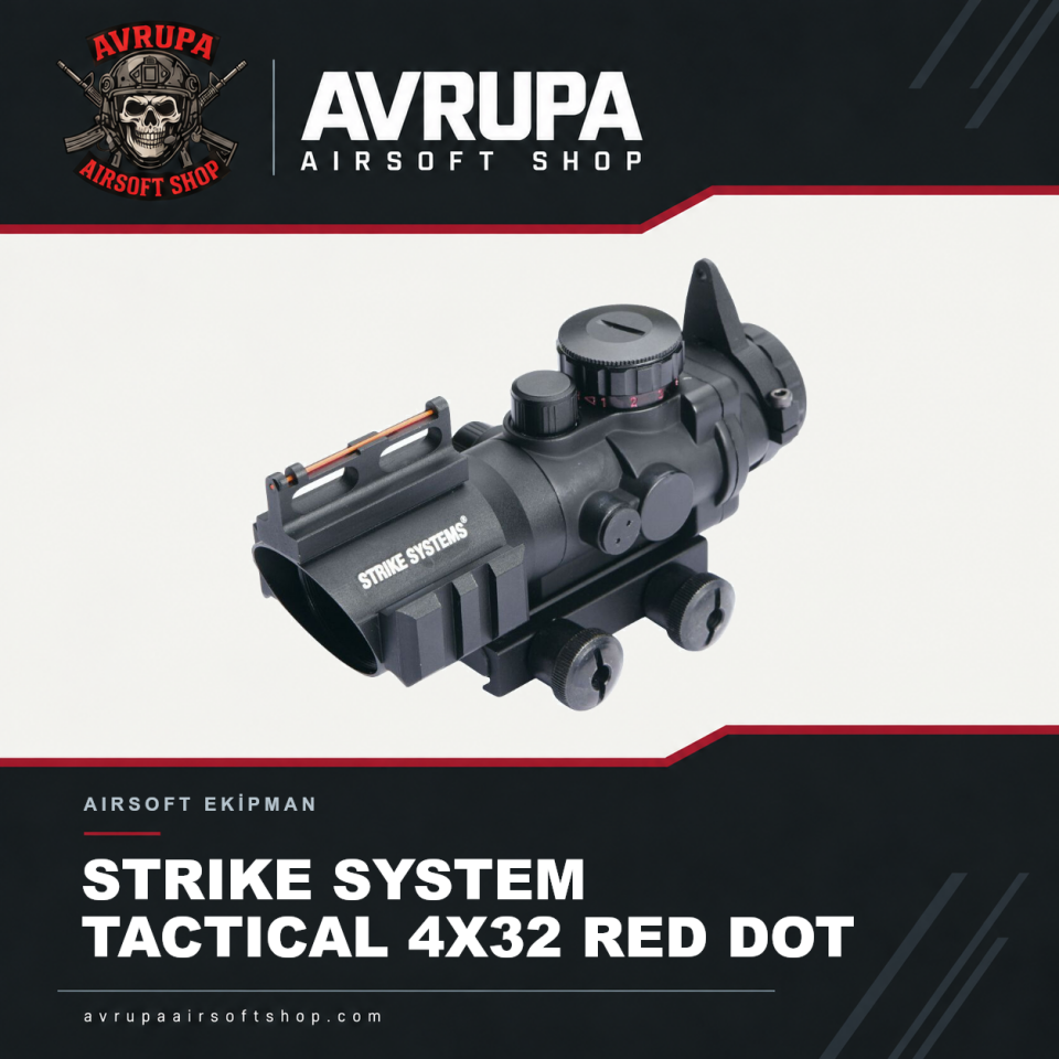 STRIKE SYSTEM TACTICAL 4X32 RED DOT
