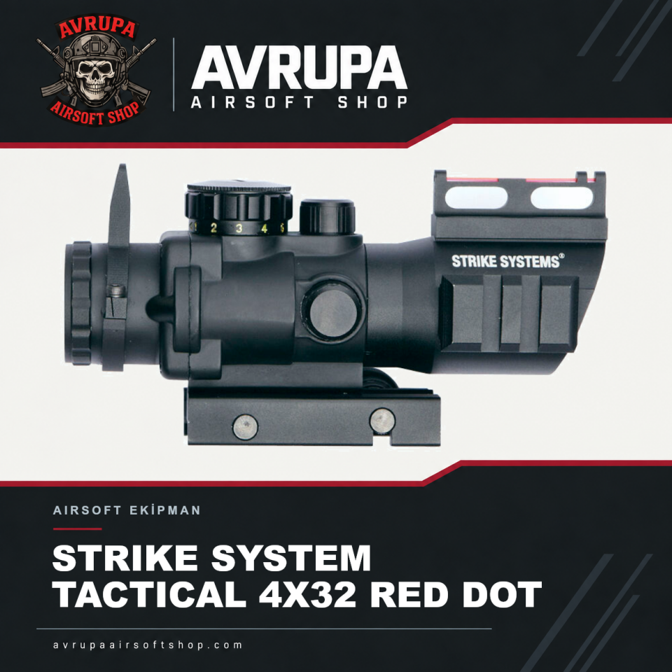 STRIKE SYSTEM TACTICAL 4X32 RED DOT