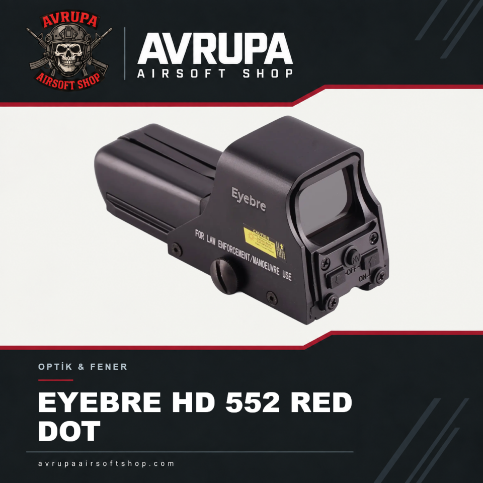 EYEBRE HD 552 RED DOT