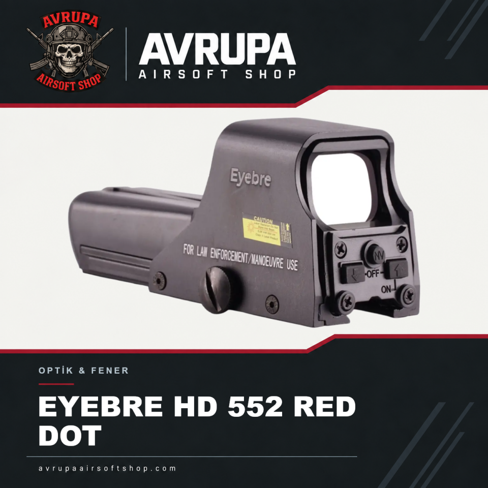 EYEBRE HD 552 RED DOT