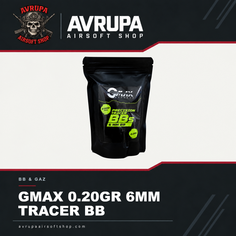 GMAX 0.20GR 6MM TRACER BB