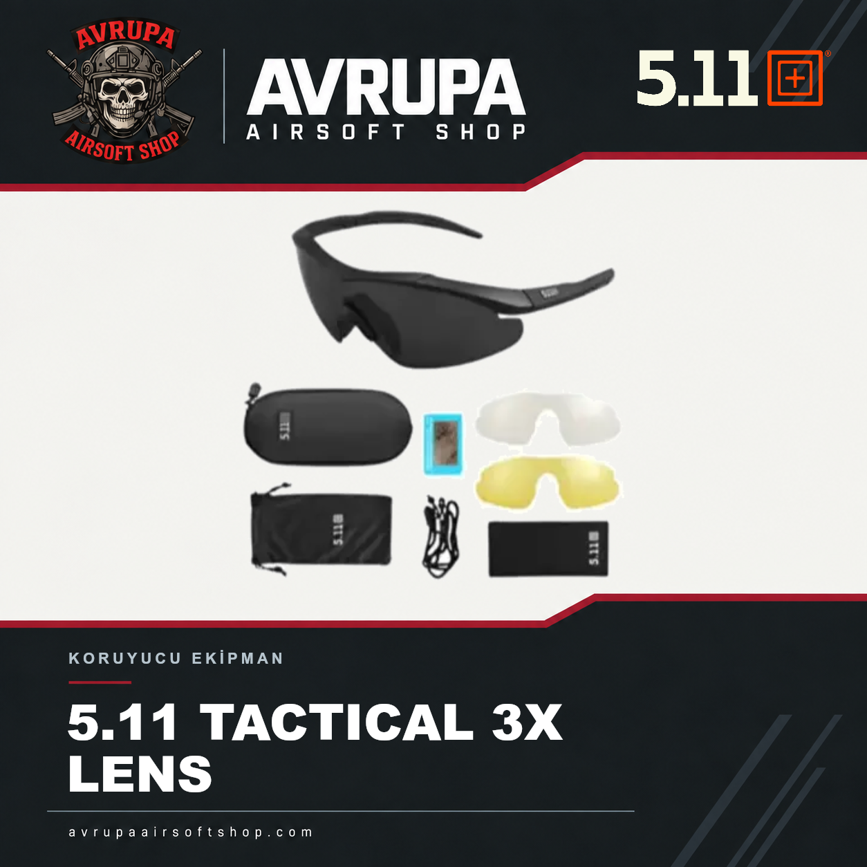 5.11 TACTICAL 3X LENS