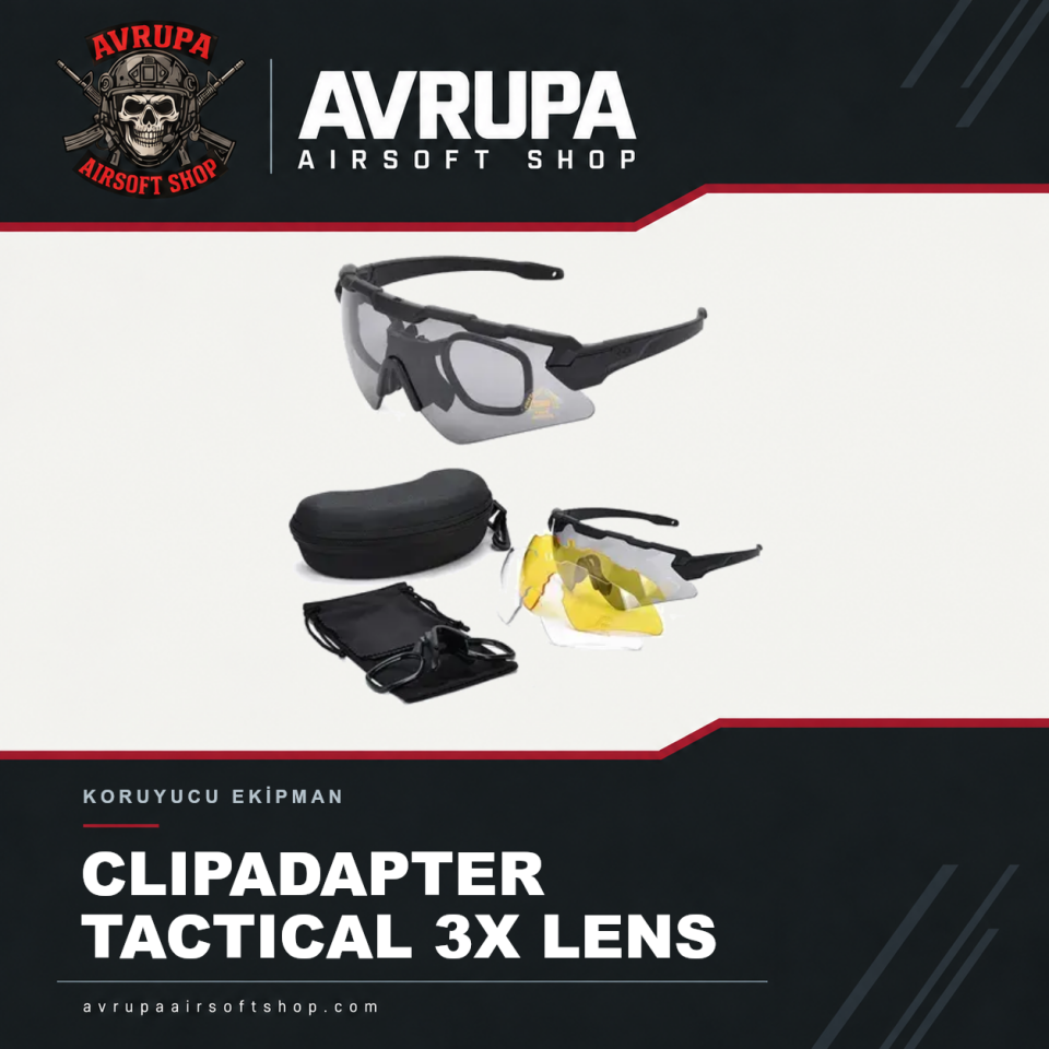 CLIPADAPTER TACTICAL 3X LENS