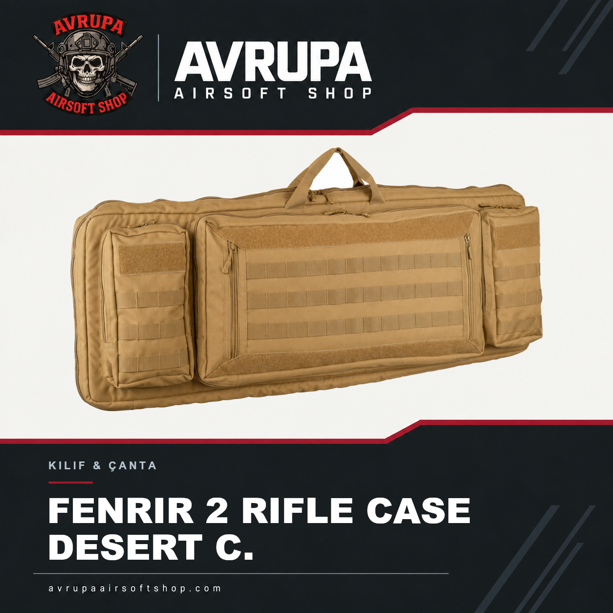 FENRIR 2 RIFLE CASE DESERT C.