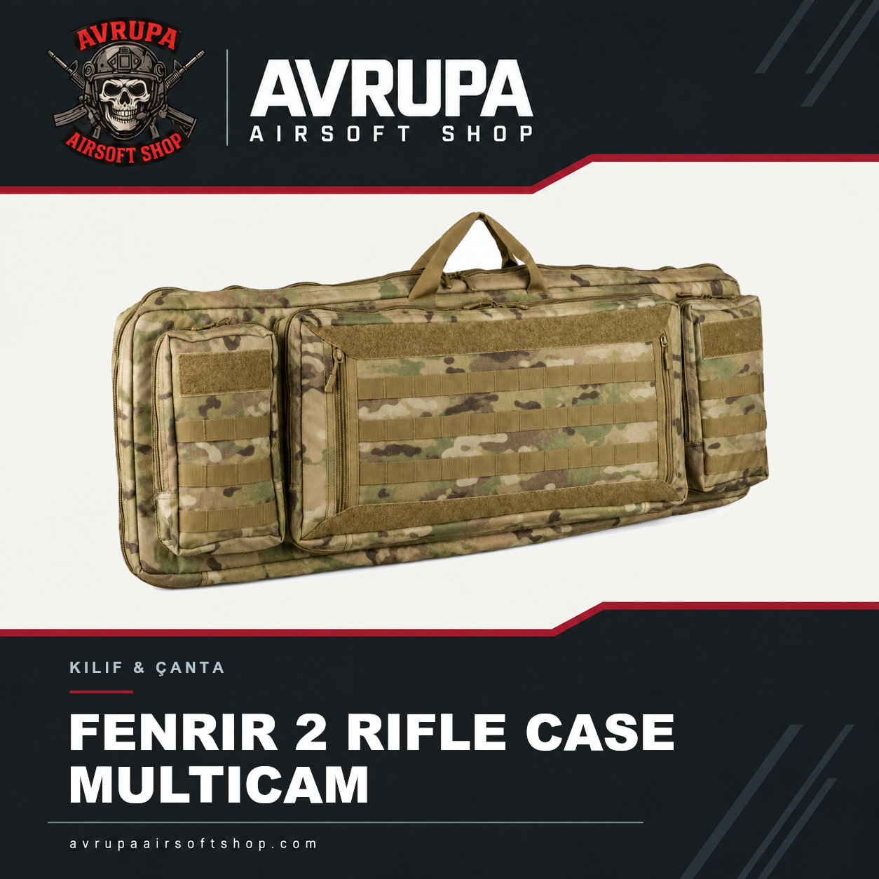 FENRIR 2 RIFLE CASE MULTICAM