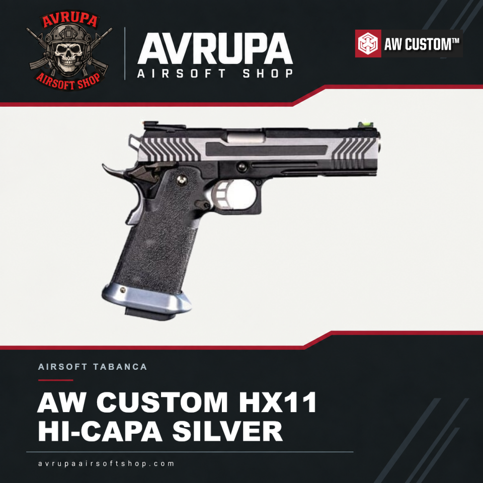 AW CUSTOM HX11 HI-CAPA SILVER
