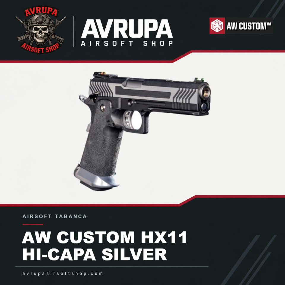 AW CUSTOM HX11 HI-CAPA SILVER