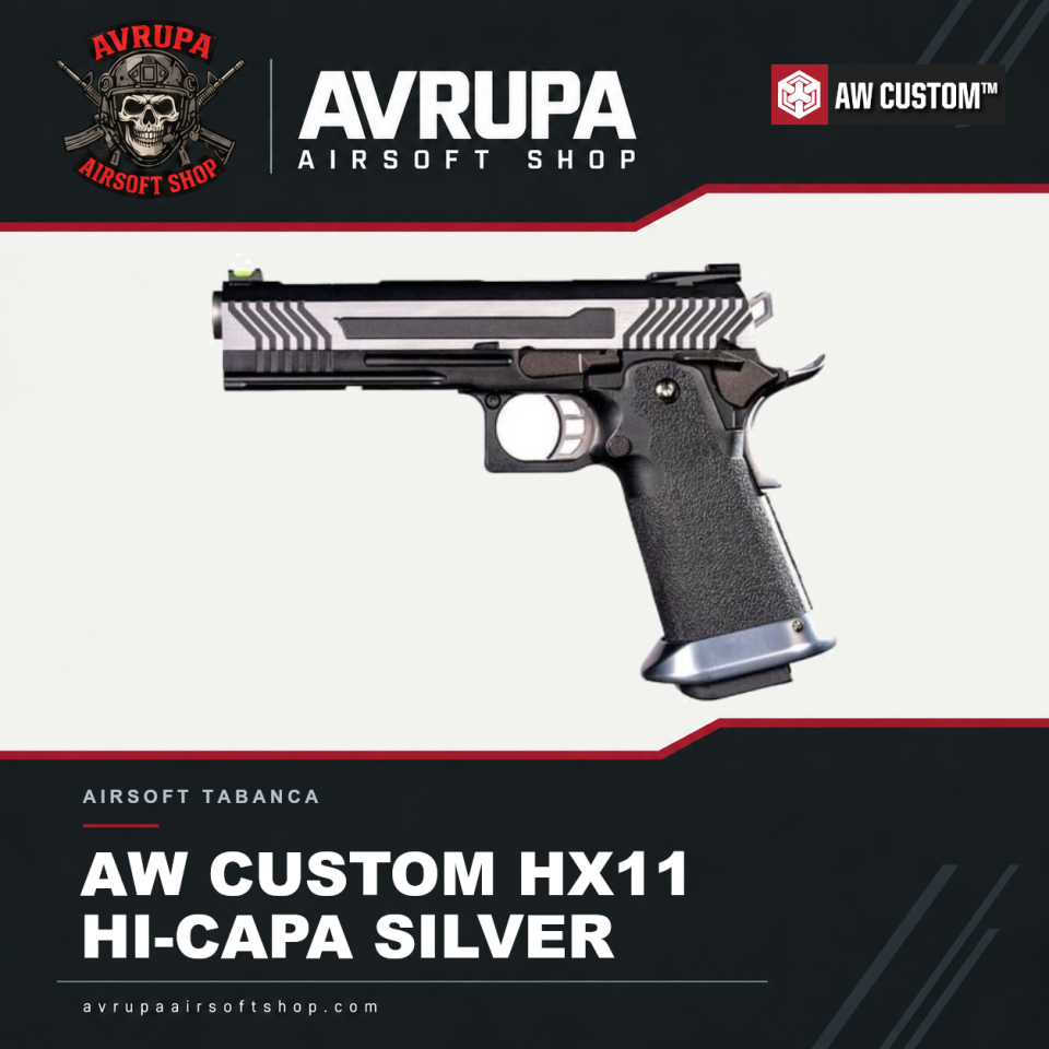 AW CUSTOM HX11 HI-CAPA SILVER