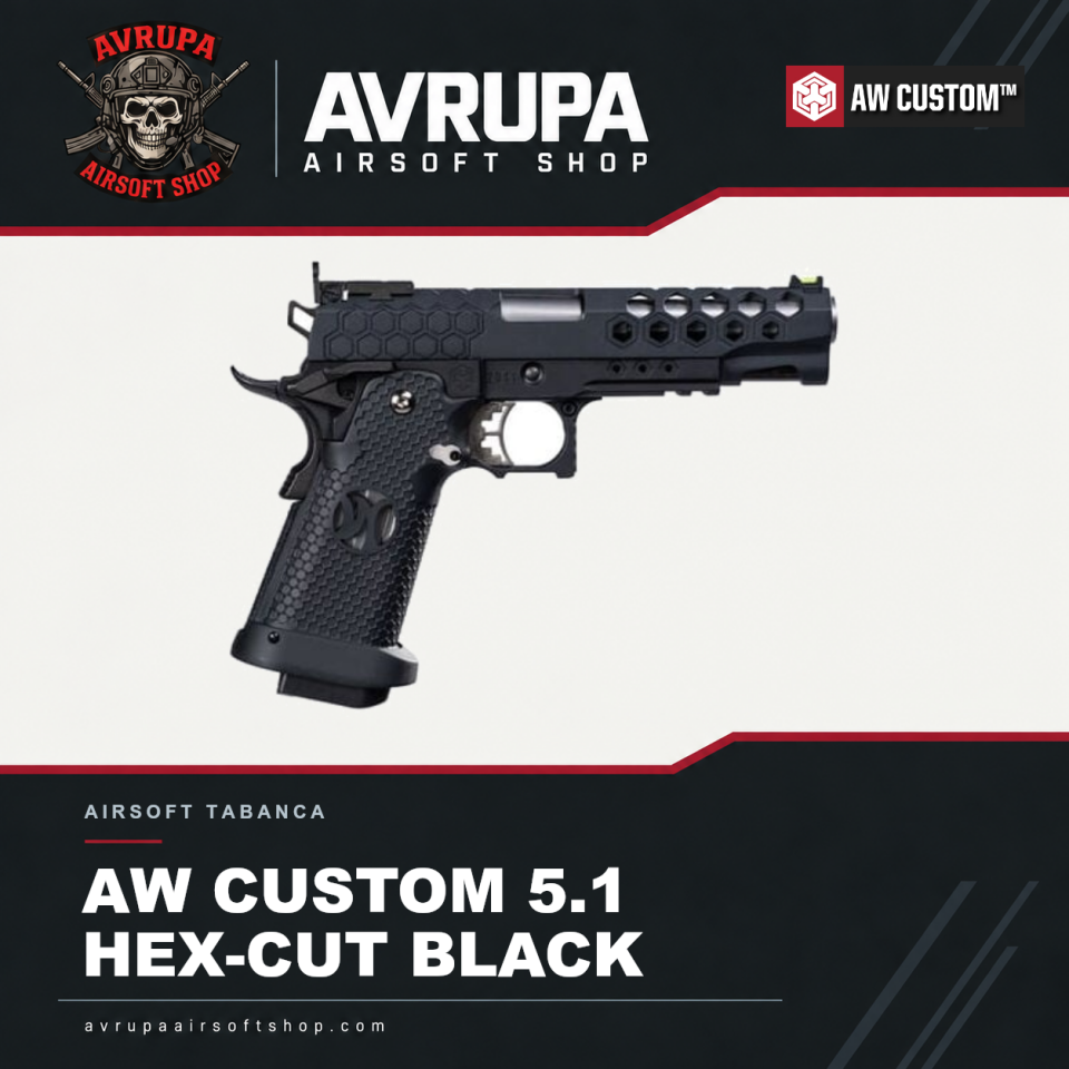 AW CUSTOM 5.1 HEX-CUT BLACK