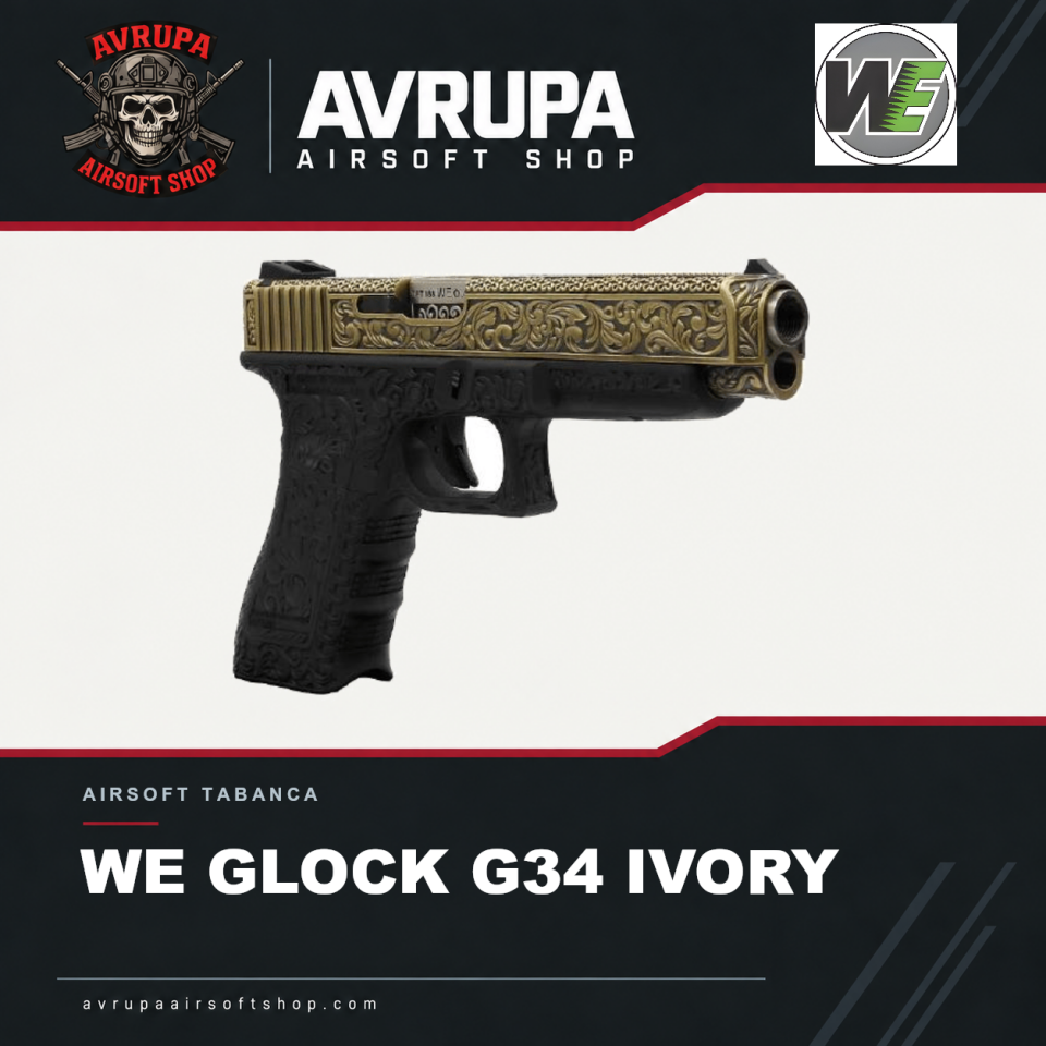 WE GLOCK G34 IVORY