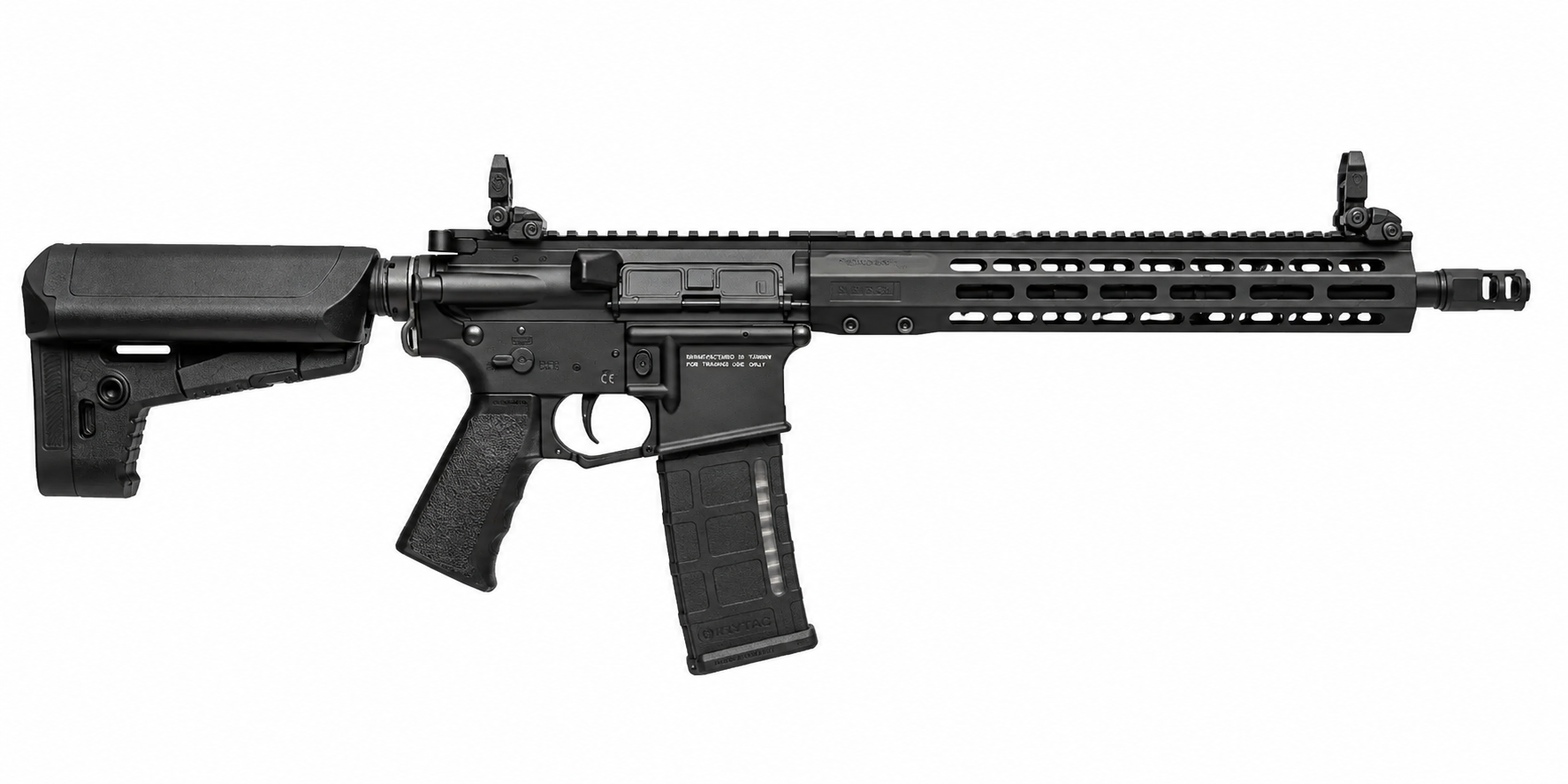 KRYTAC BARRETT REC7 SBR MK3 GATE BLACK