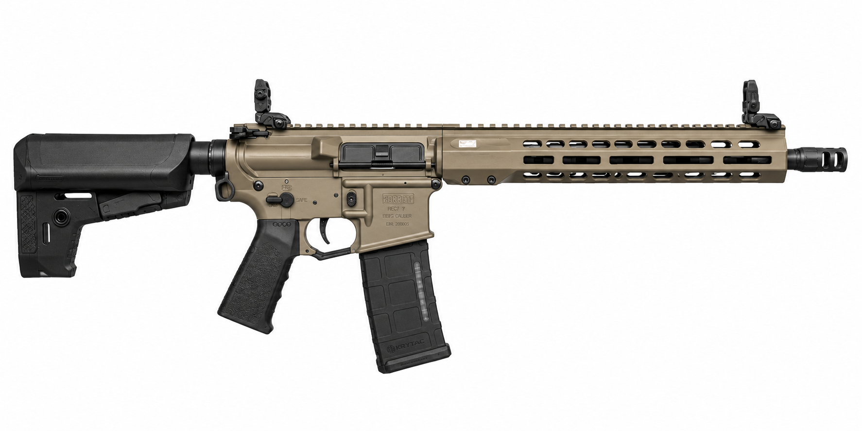 KRYTAC BARRETT REC7 SBR M-LOK