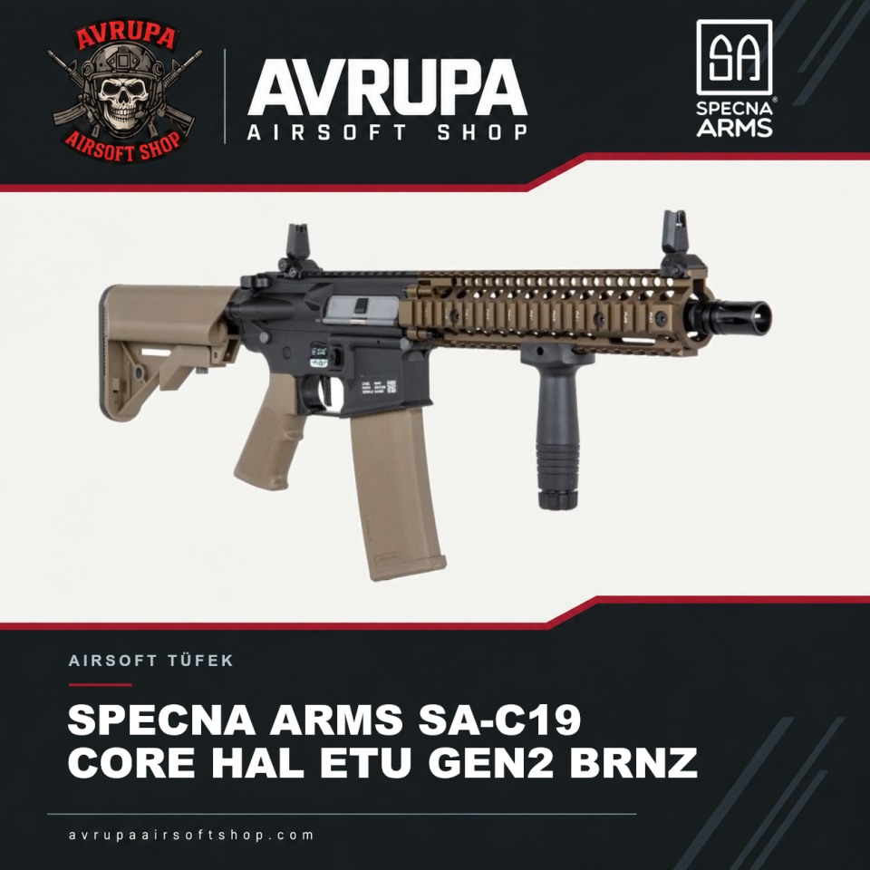 SPECNA ARMS SA-C19 CORE HAL ETU GEN2 BRNZ