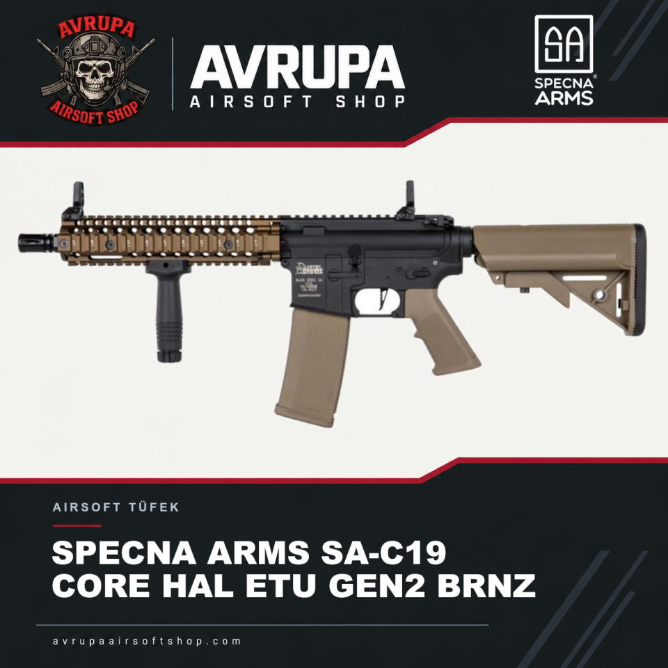 SPECNA ARMS SA-C19 CORE HAL ETU GEN2 BRNZ