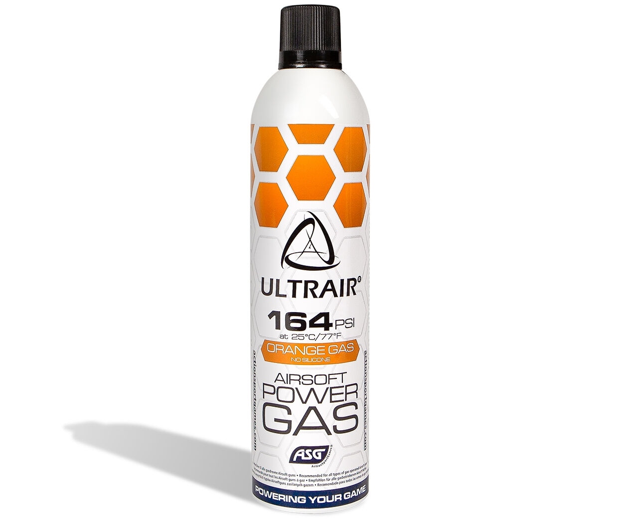 ASG ULTRAIR POWER ORANGE GAS SILICONE 164 PSI
