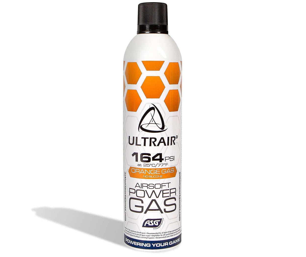 ASG ULTRAIR POWER ORANGE GAS SILICONE 164 PSI