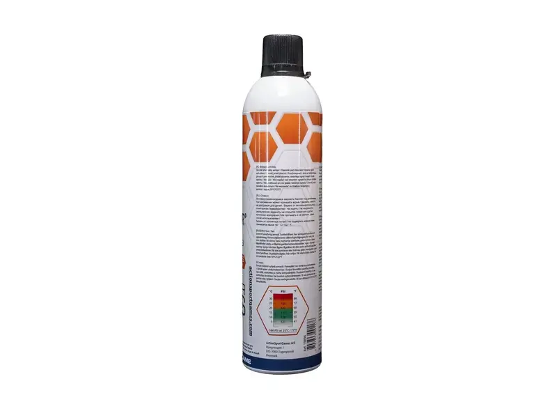 ASG ULTRAIR POWER ORANGE GAS SILICONE 164 PSI