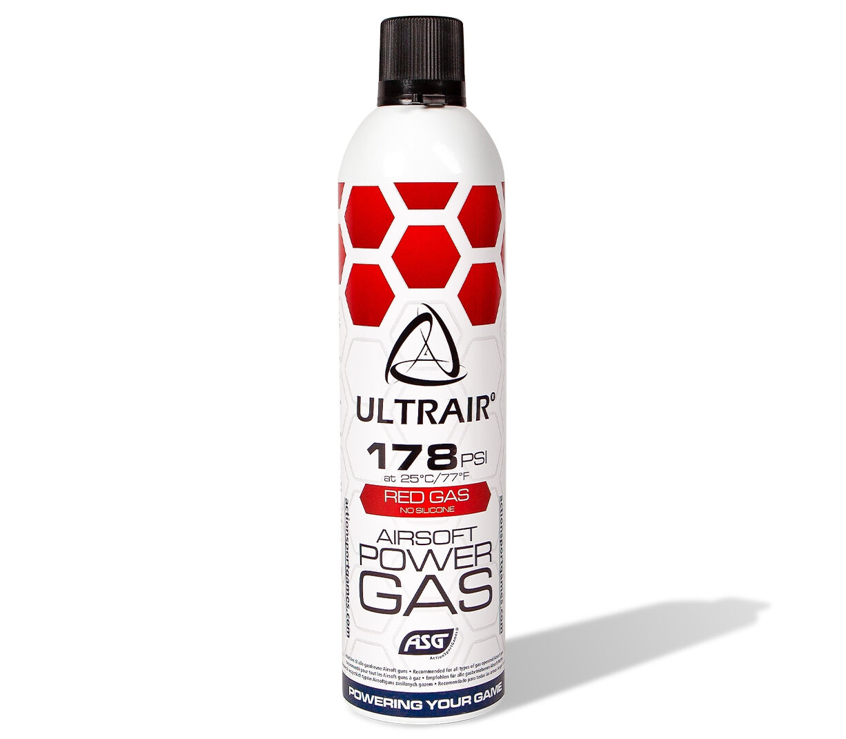 ASG ULTRAIR POWER RED GAS SILICONE 178 PSI