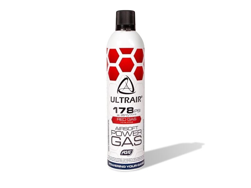 ASG ULTRAIR POWER RED GAS SILICONE 178 PSI
