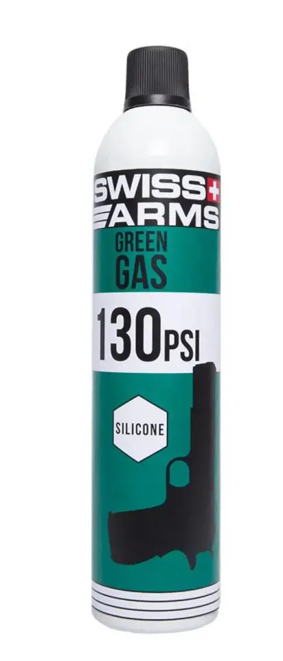 SWISS ARMS GREEN GAS SILICONE 130 PSI