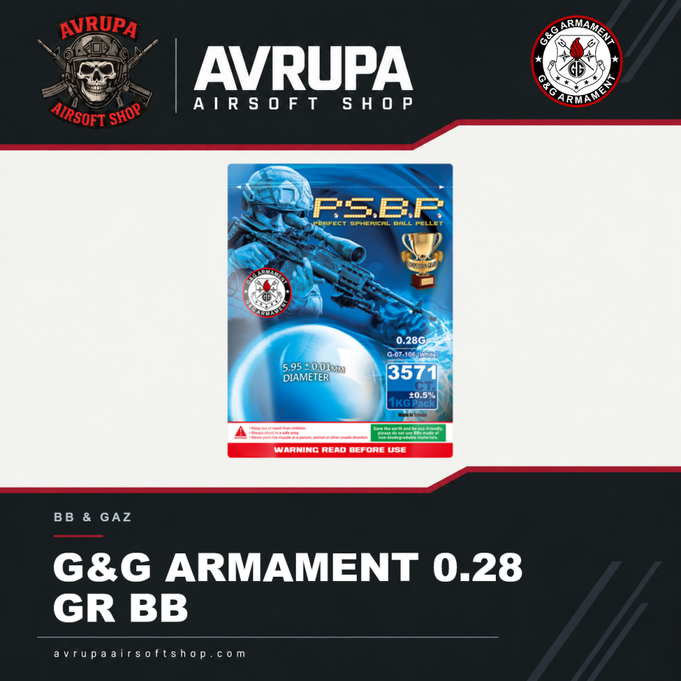 G&G ARMAMENT 0.28 GR BB