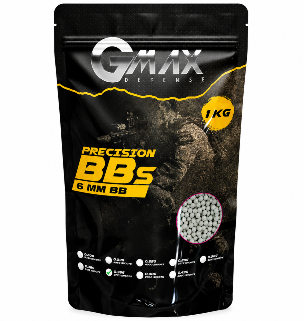 GMAX 0.25 GR 6MM BB
